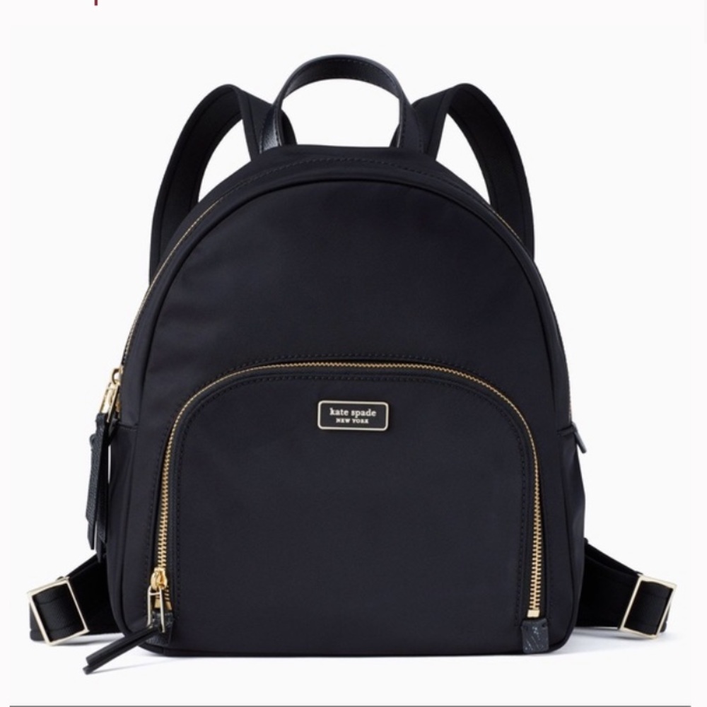 Kate spade black nylon pack fits 13 inch laptop